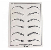 Soft Silicone Eyebrow Training Skin