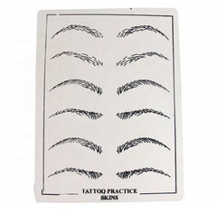 Soft Silicone Eyebrow Training Skin