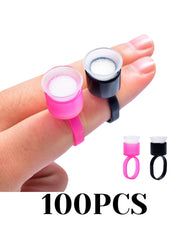 Pigment Glue Rings with Sponge Ink Cups