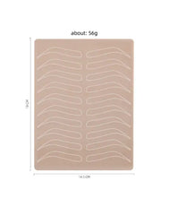 White Eyebrow Practice Skin