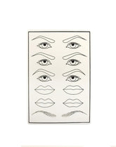 Practice Skin Eye Eyebrow Lips