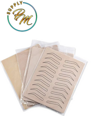 Eyebrow Practice Skins Black Lines