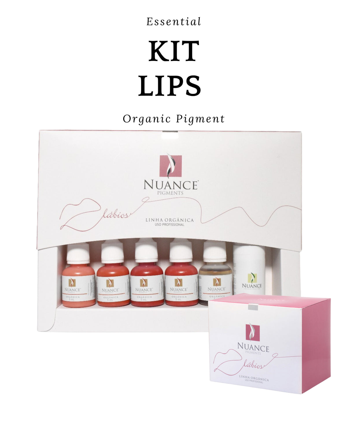 Nuance Essential Lips Kit - Pigmento orgánico