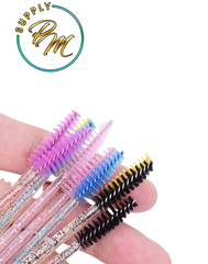 Eyebrow Crystal Rod Disposable Brush 